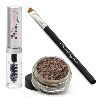 Mineral Brow Starter Kit - Suede - Click Image to Close