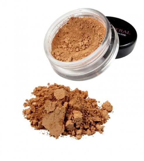 Light Tan Mineral Foundation - Click Image to Close
